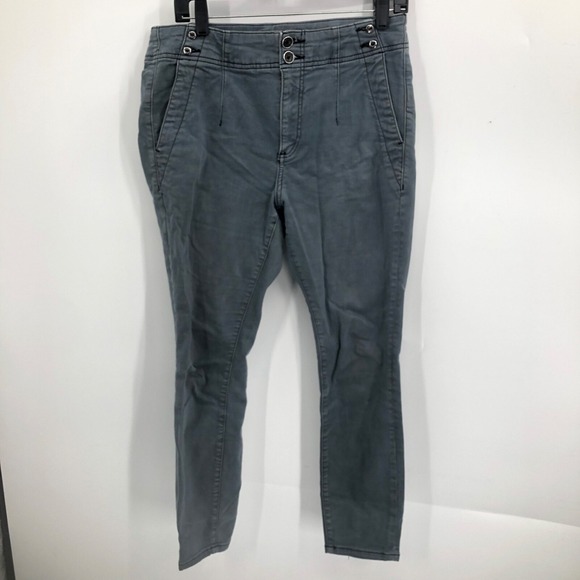 Pilcro And the Letter press Womens SZ 29 Gray High Rise Darted Skinny - Picture 1 of 16